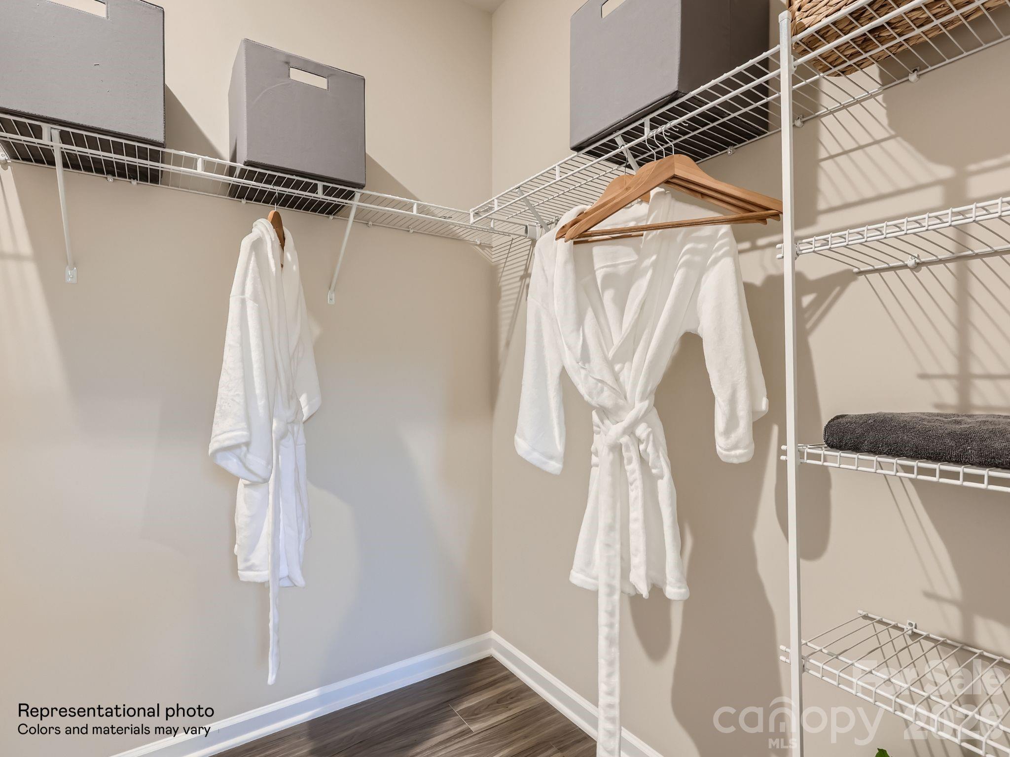 3326 Amarillo Court Lancaster, SC 29720 - Photo 14 of 19 a view of walk in closet with clothes and shoes