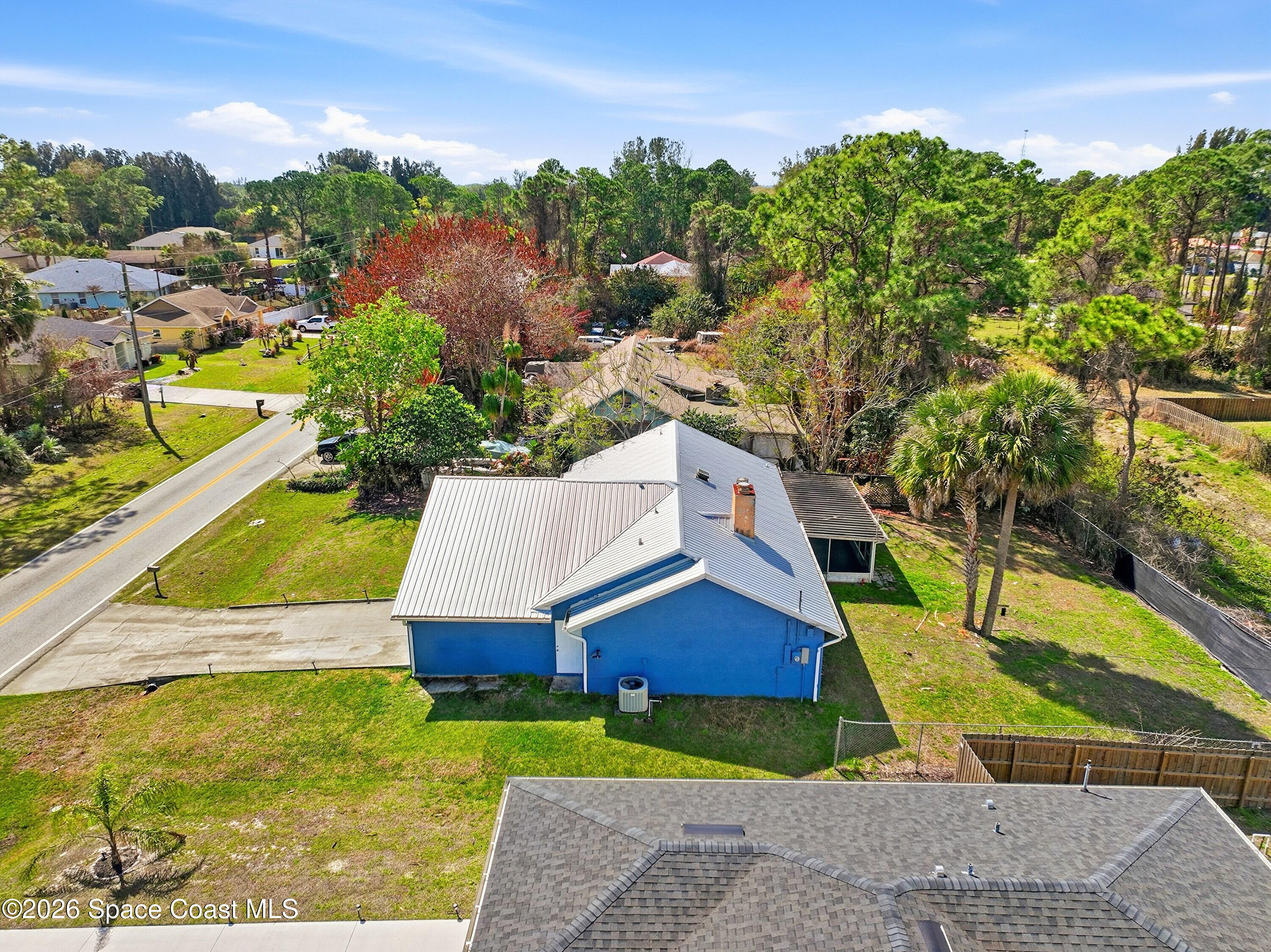 830 Garvey Road Palm Bay, FL 32908 - Photo 39 of 48 an aerial view of a house
