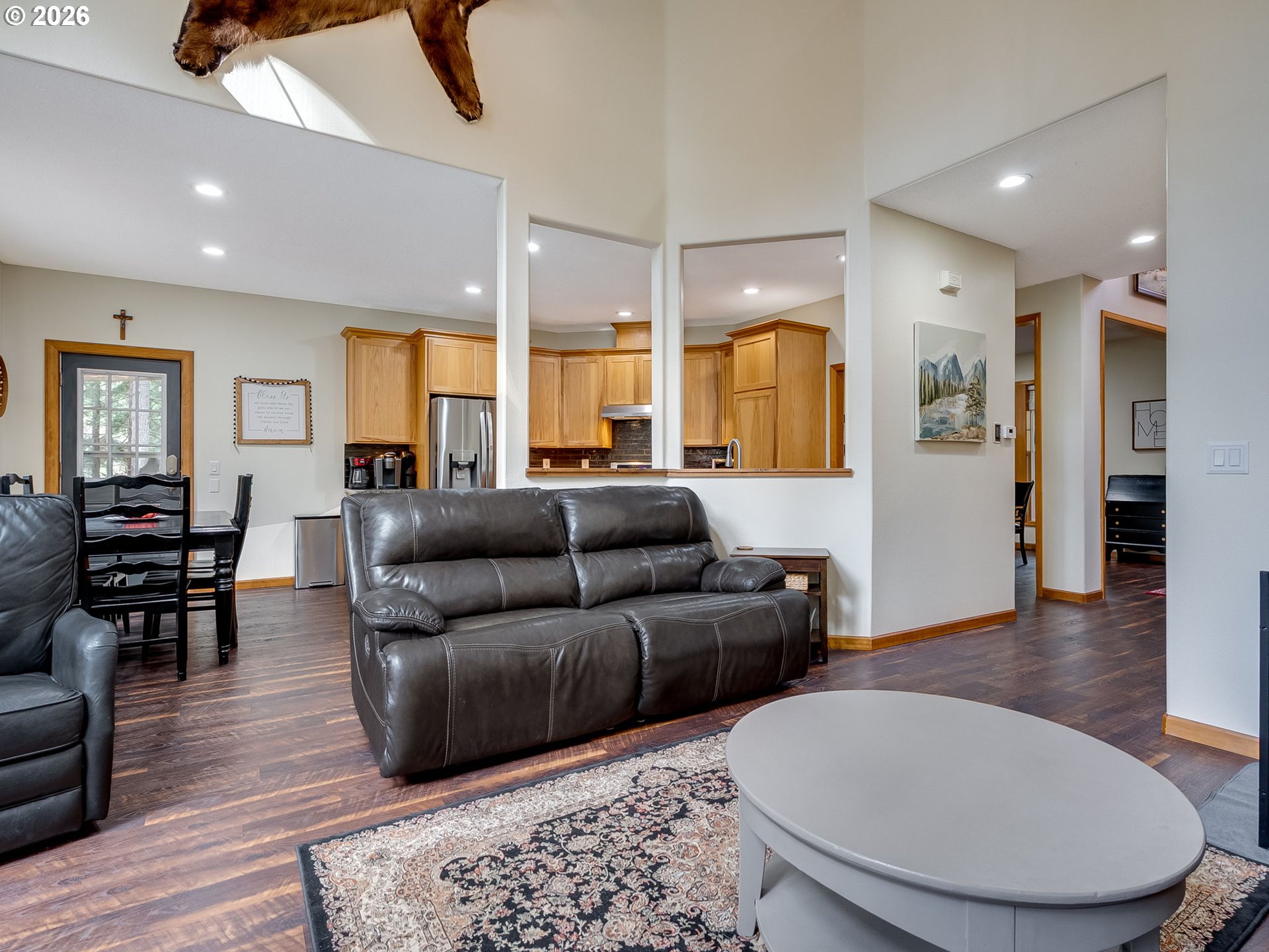 22967 South Day Hill Road Estacada, OR 97023 - Photo 22 of 40 a living room with furniture and wooden floor