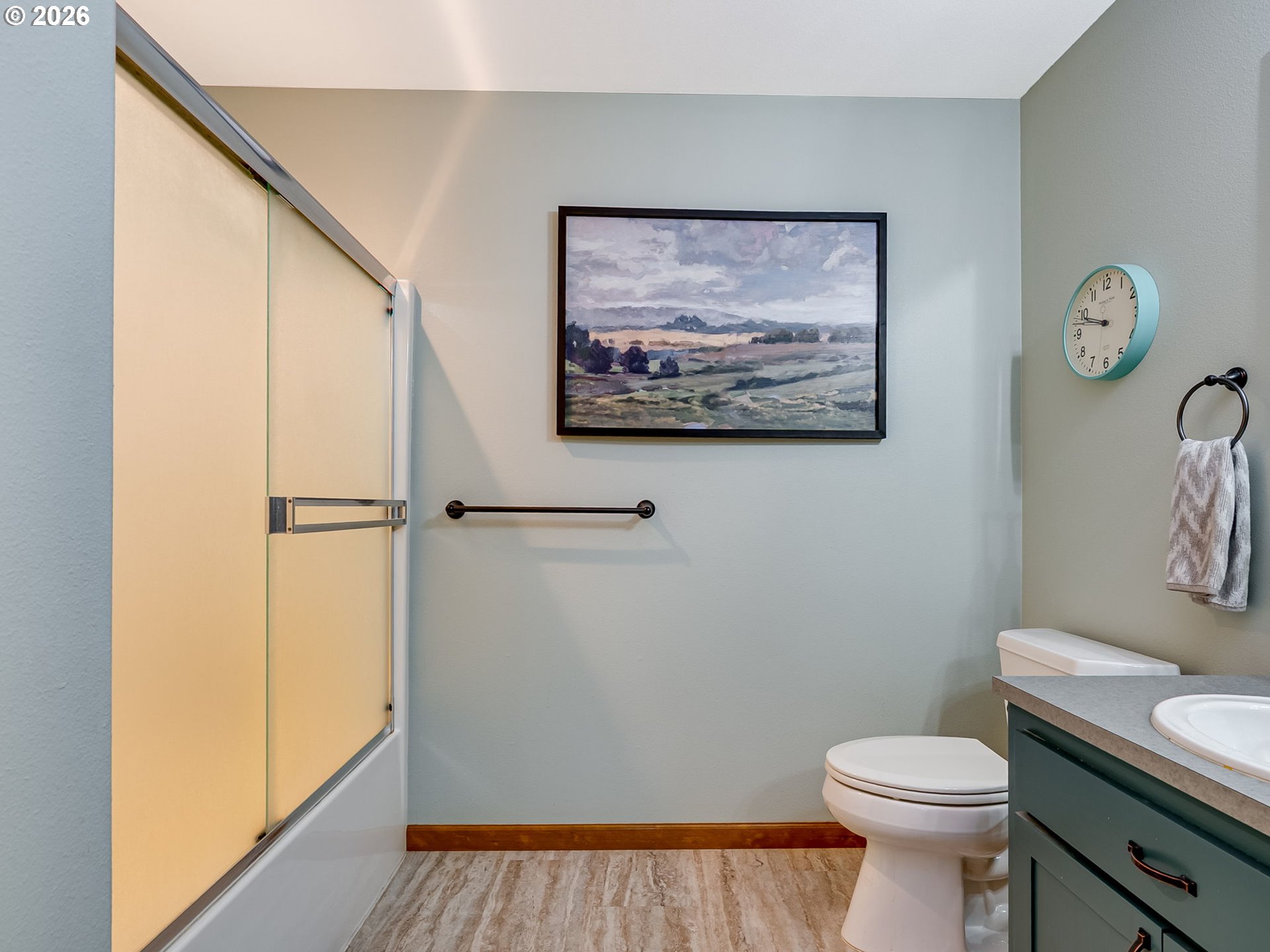 22967 South Day Hill Road Estacada, OR 97023 - Photo 34 of 40 a white toilet sitting next to a bathroom sink
