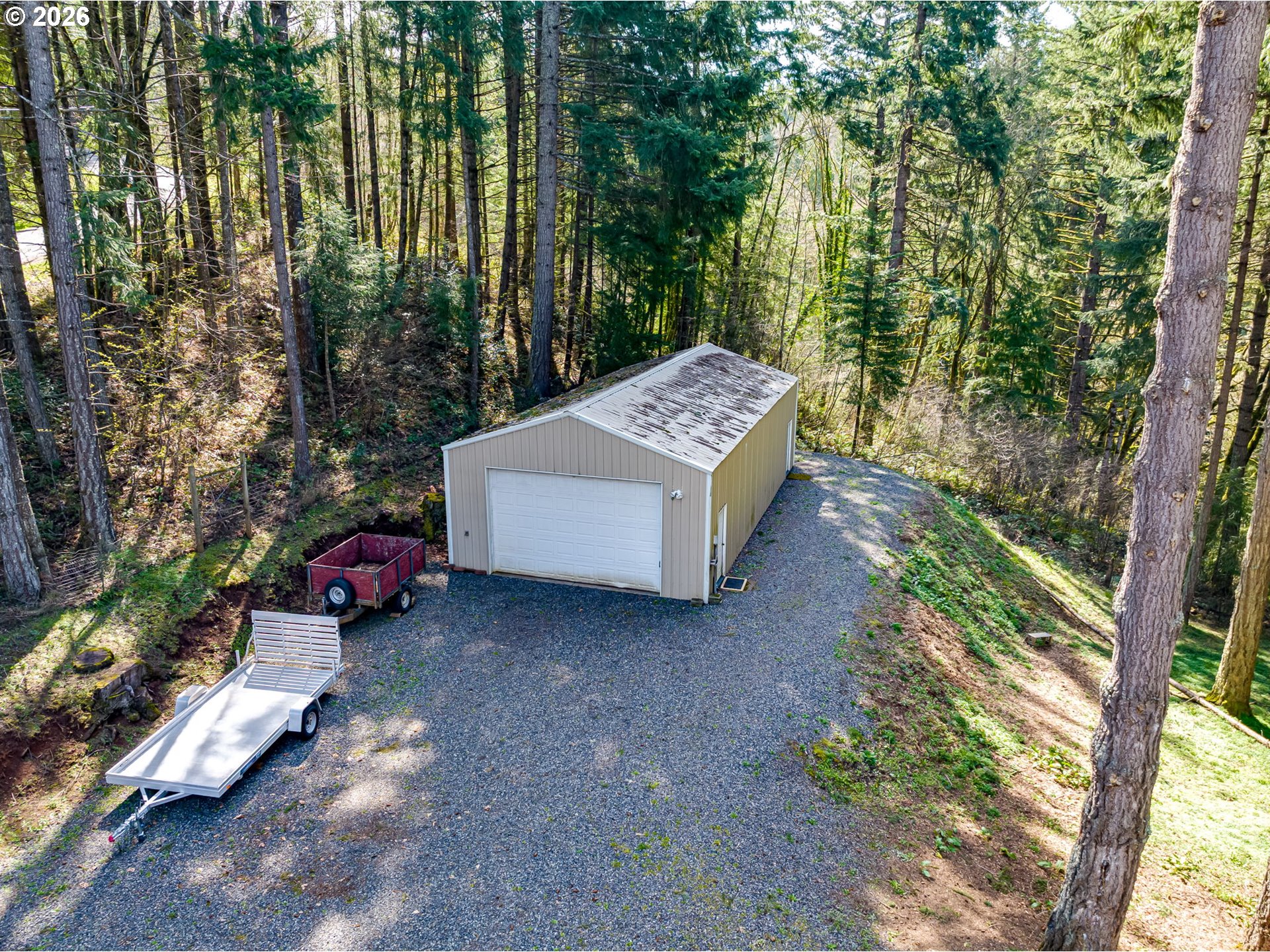22967 South Day Hill Road Estacada, OR 97023 - Photo 4 of 40 a view of a house with a yard and sitting area