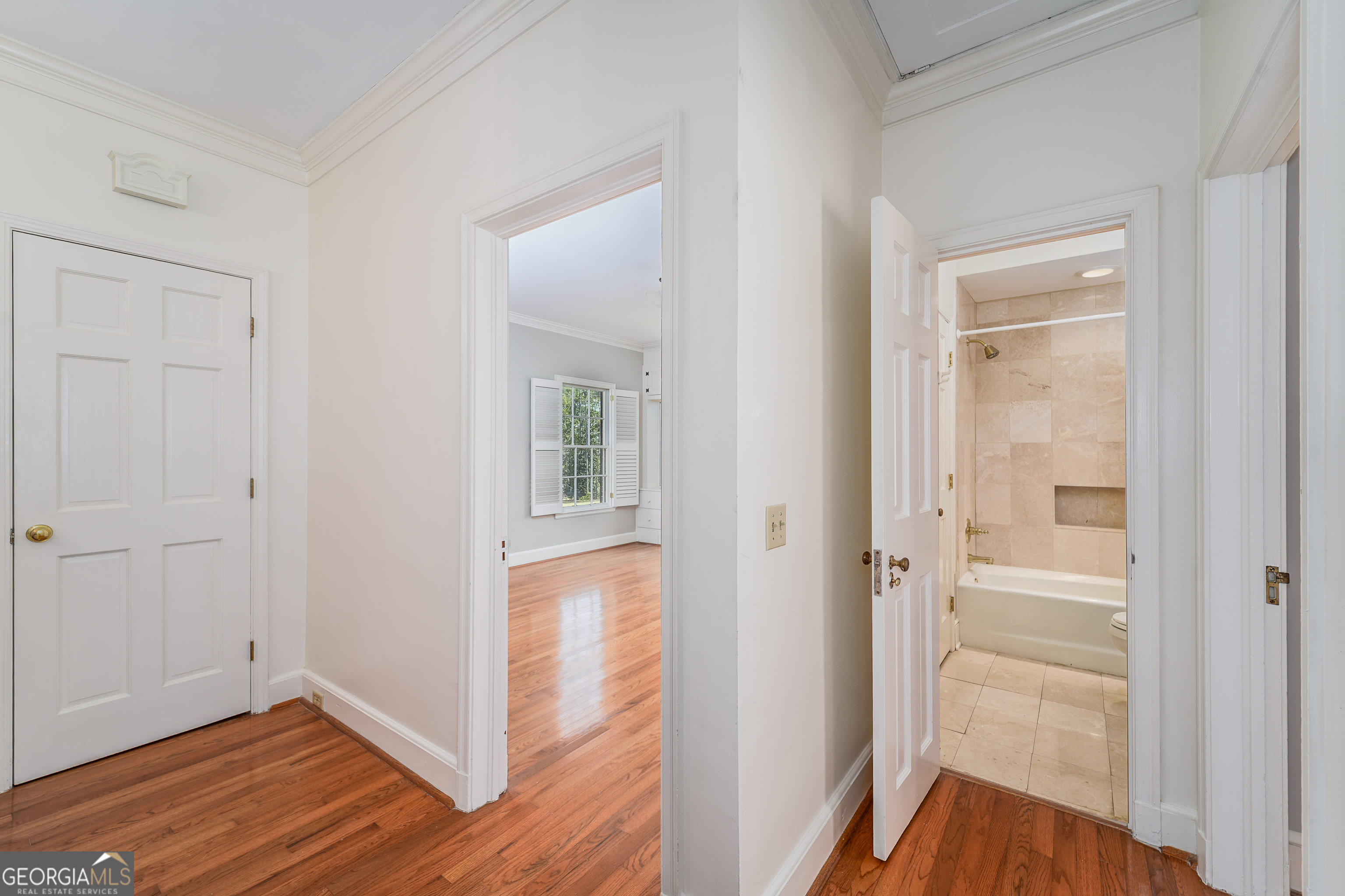 1602 Ward St Extension West Douglas, GA 31533 - Photo 42 of 70 a view of a hallway with wooden floor and closet