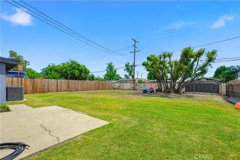 a small garden view