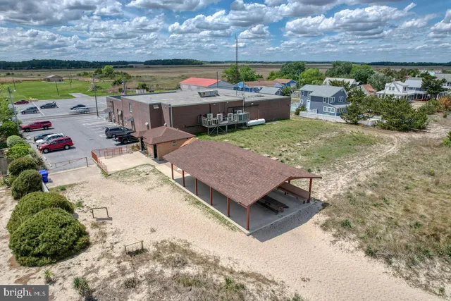 a view of an outdoor space and seating area