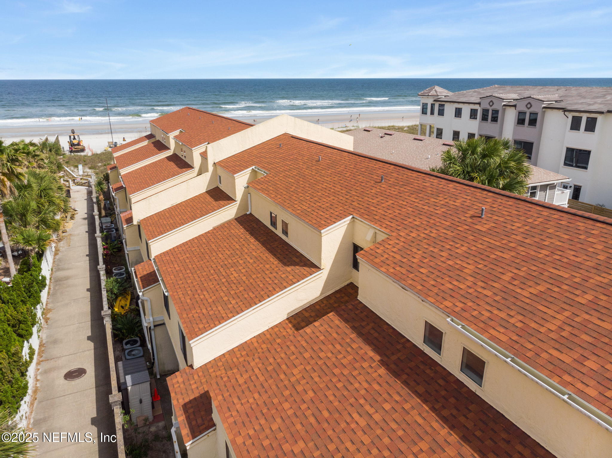 1107 1st Street South, Unit B Jacksonville Beach, FL 32250 - Photo 41 of 45 a view of an ocean from a balcony