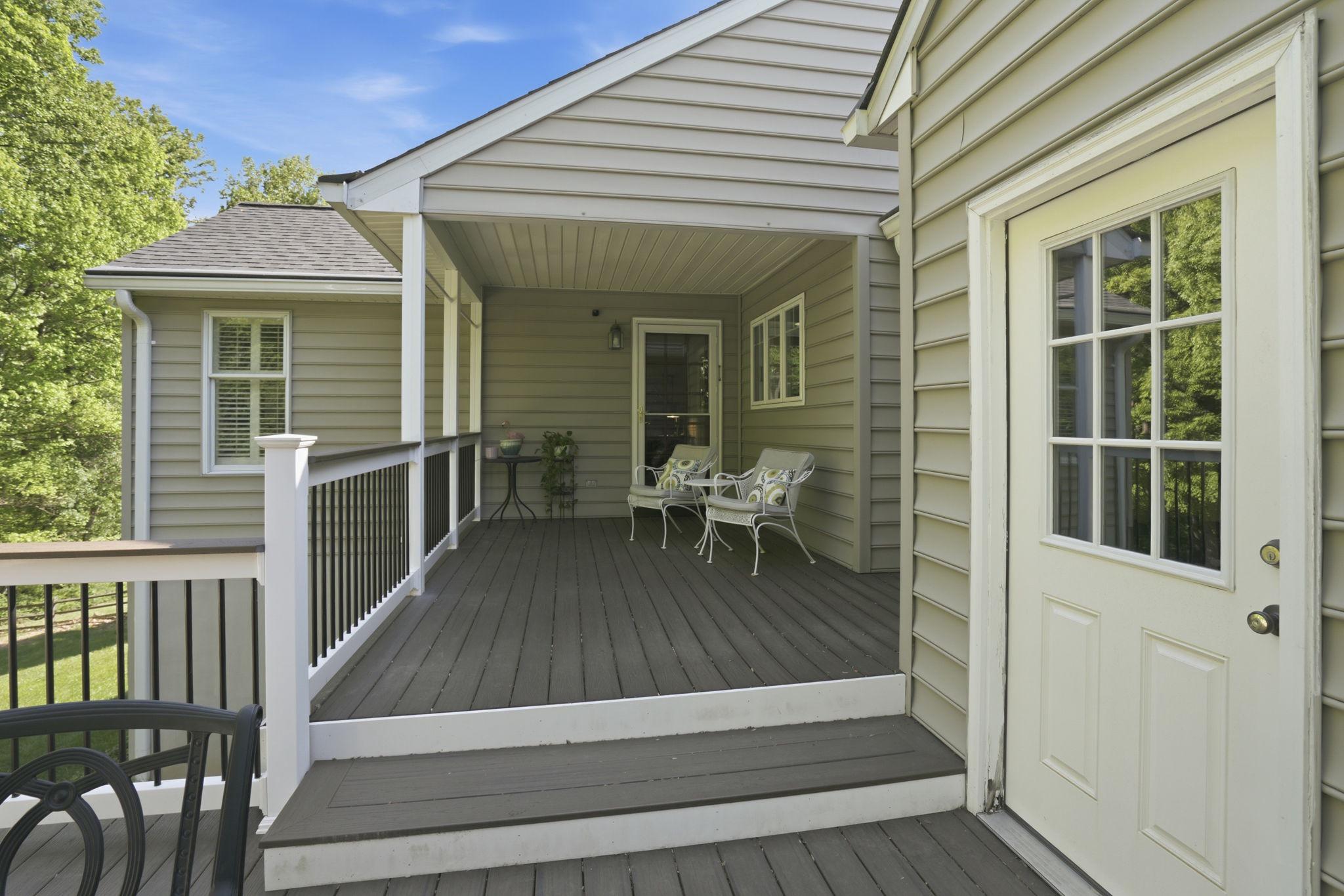 2829 Thornbrook Road Ellicott City, MD 21042 - Photo 28 of 34 Covered rear deck area