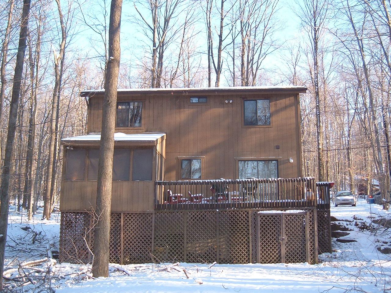 1202 Fawn Road Pocono Lake, PA 18347 - Photo 2 of 4 Rear View