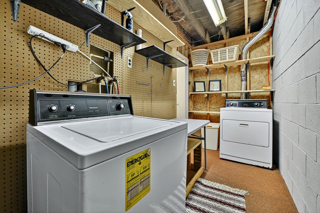 654 Stover Knob Trail Cherry Log, GA 30522 - Photo 25 of 44 a utility room with dryer and washer