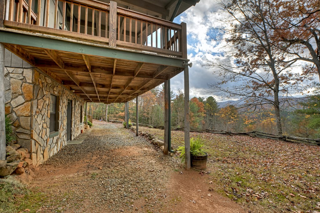 654 Stover Knob Trail Cherry Log, GA 30522 - Photo 28 of 44 a view of a porch