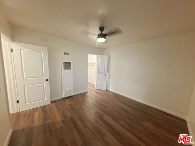 wooden floor in an empty room