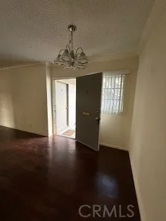 a view of a livingroom with a window