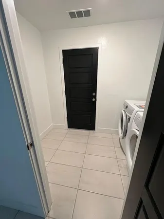 a view of front door
