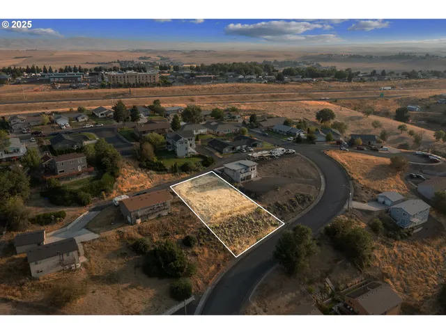 a view of city and ocean