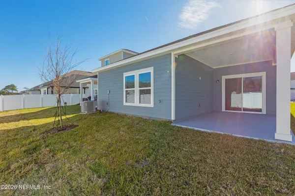 a view of front door of house