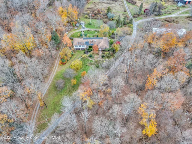 a bird view of location