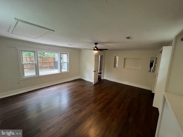 1410 Colchester Road Woodbridge, VA 22191 - Photo 13 of 19 an empty room with wooden floor and windows