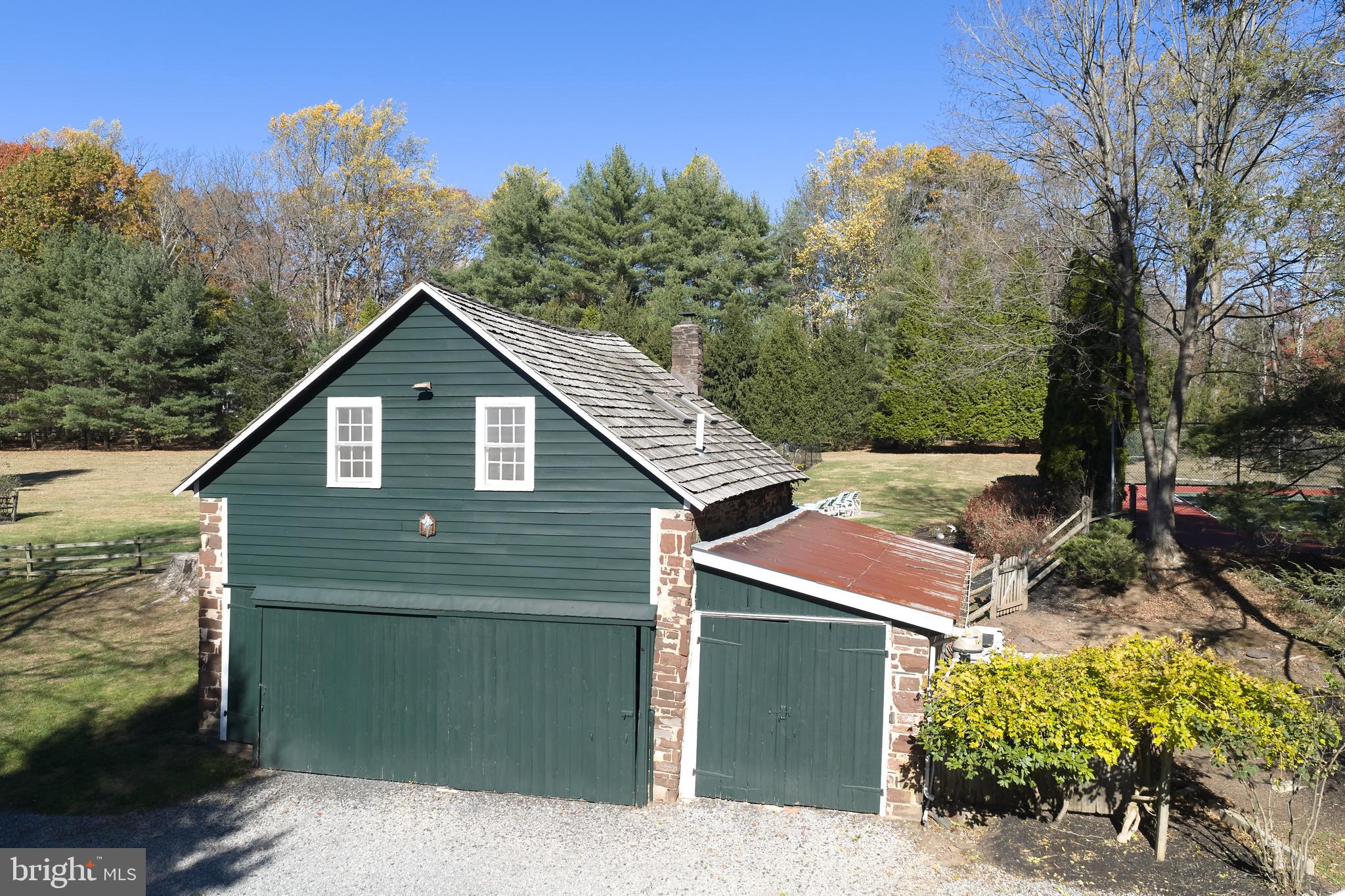 1789 Wrightstown Road Newtown, PA 18940 - Photo 14 of 95 Aerial of the back of the bank barn