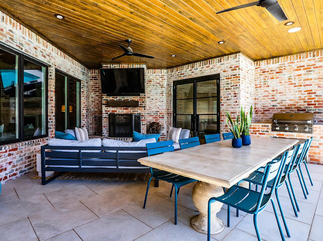 4805 116th Street Lubbock, TX 79424 - Photo 41 of 57 a view of a dining room with furniture