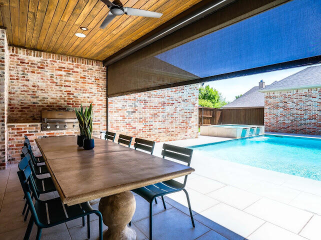 4805 116th Street Lubbock, TX 79424 - Photo 47 of 57 a view of an outdoor space with seating area
