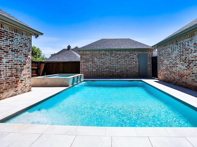 4805 116th Street Lubbock, TX 79424 - Photo 50 of 57 a backyard of a house with lots of green space