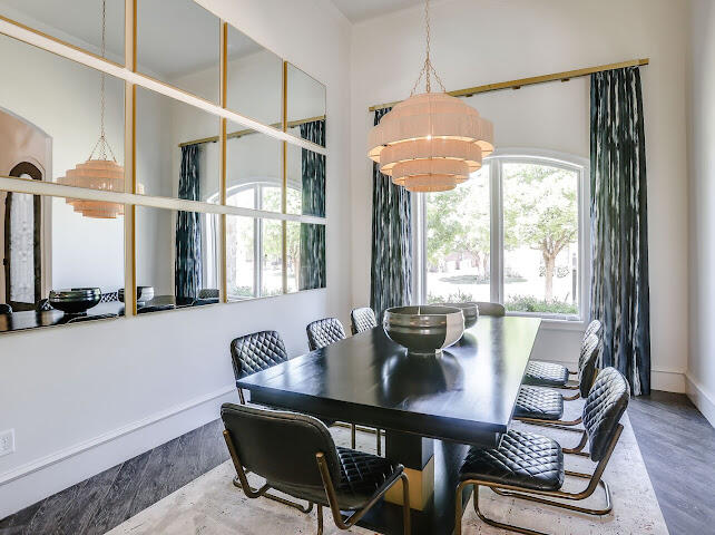 4805 116th Street Lubbock, TX 79424 - Photo 7 of 57 a view of a dining room with furniture window and outside view