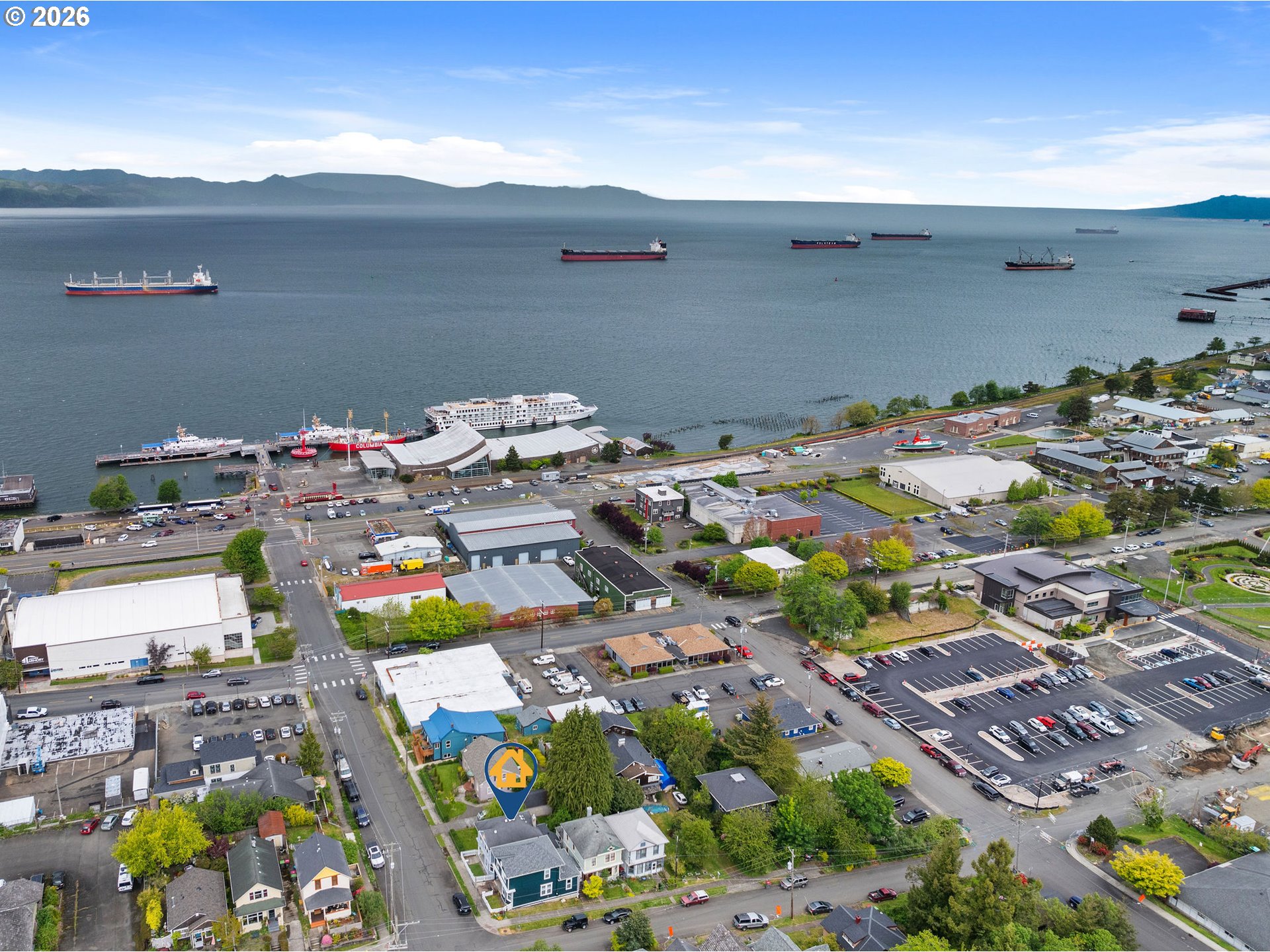 590 17th Street Astoria, OR 97103 - Photo 29 of 30 Drone View/UAV