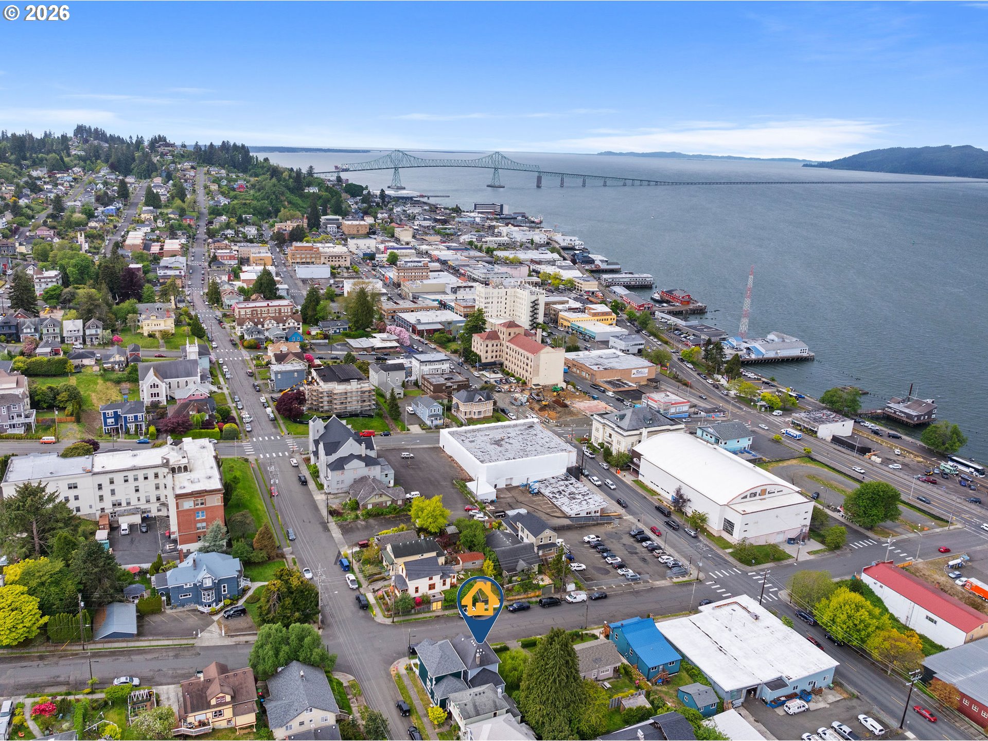 590 17th Street Astoria, OR 97103 - Photo 30 of 30 Drone View/UAV