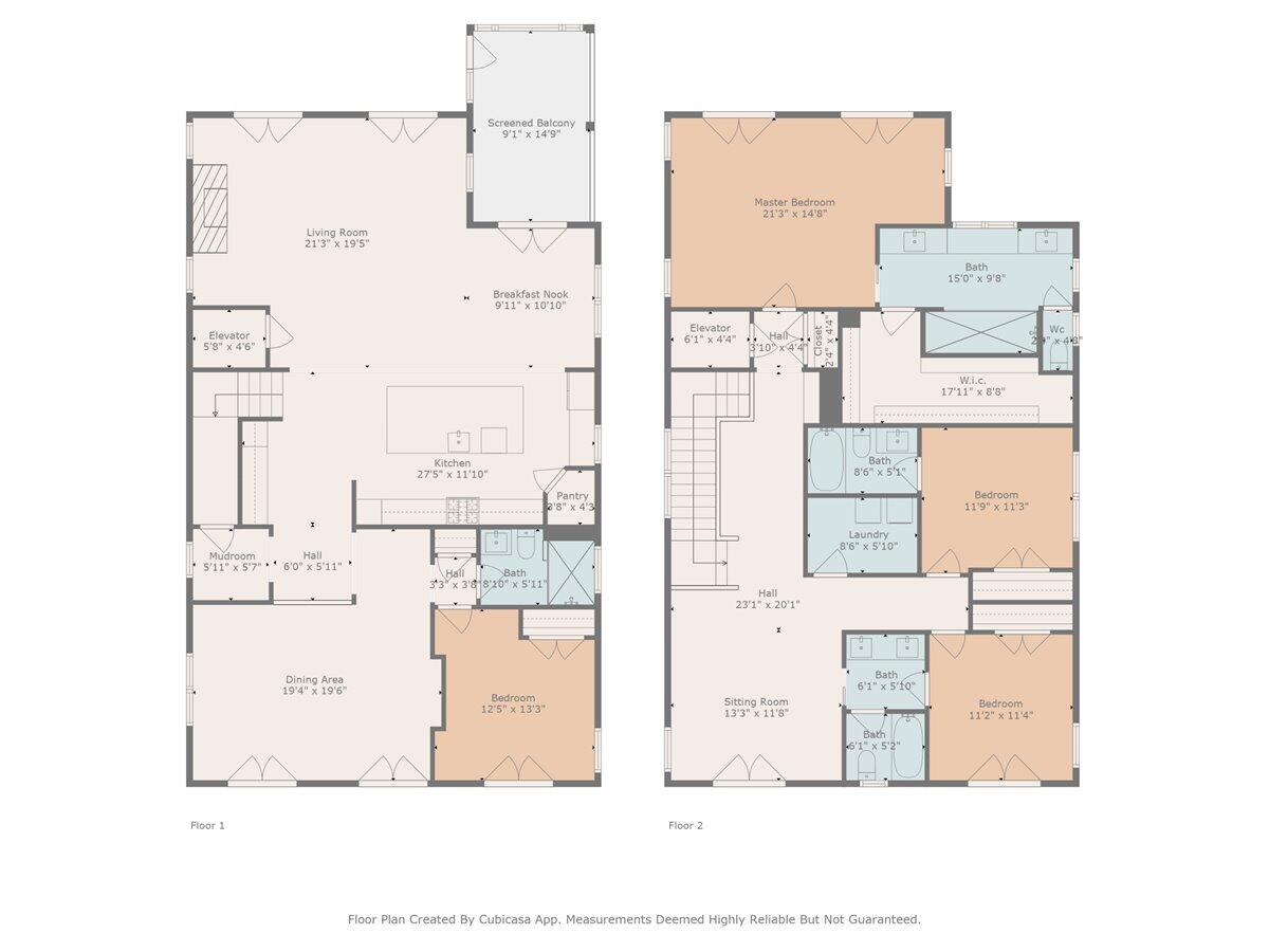 2312 Bucktail Court Mount Pleasant, SC 29466 - Photo 53 of 53 Floor Plan