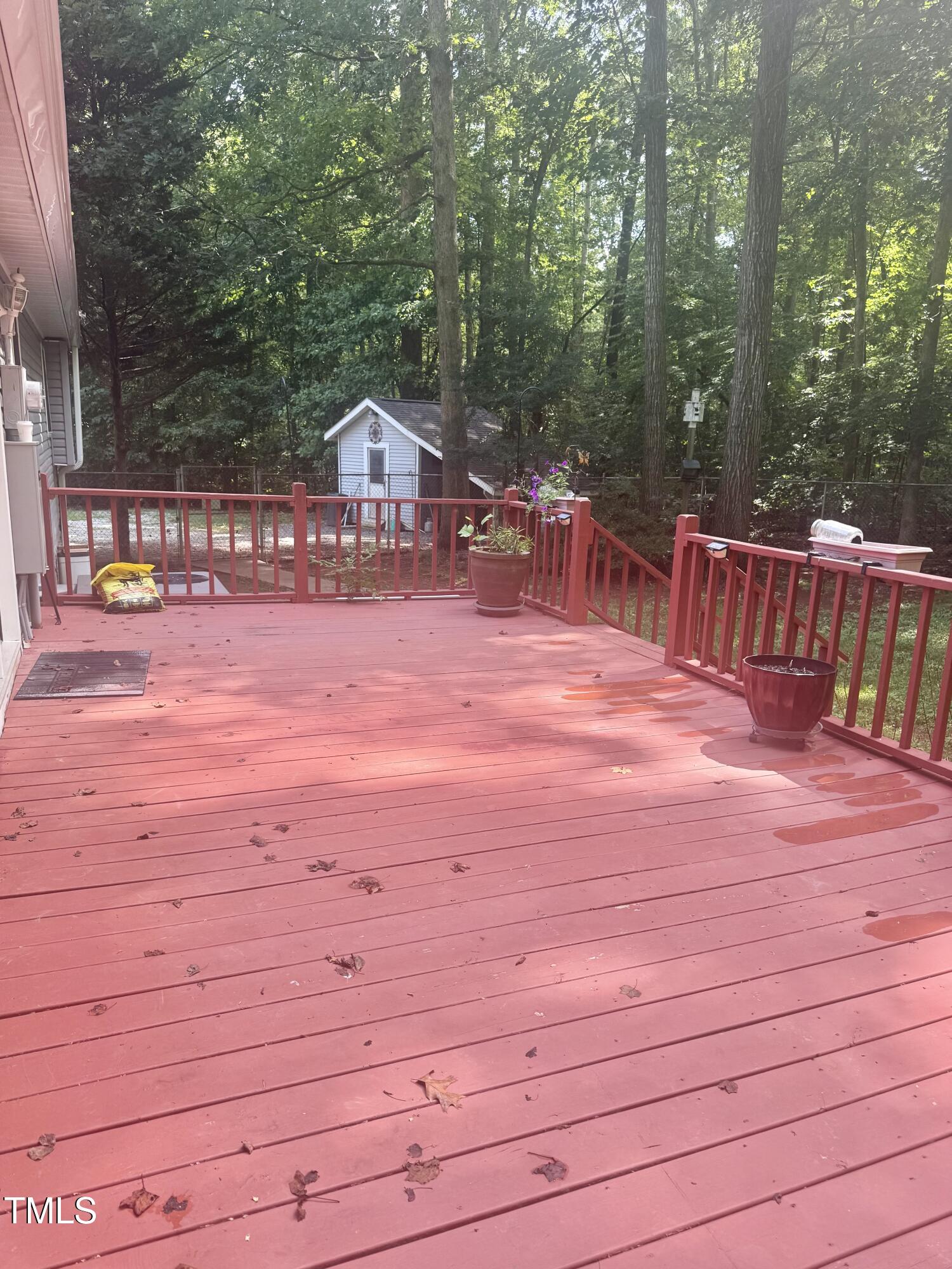 192 Misty Hollow Road Timberlake, NC 27583 - Photo 34 of 43 a view of a swimming pool with a patio
