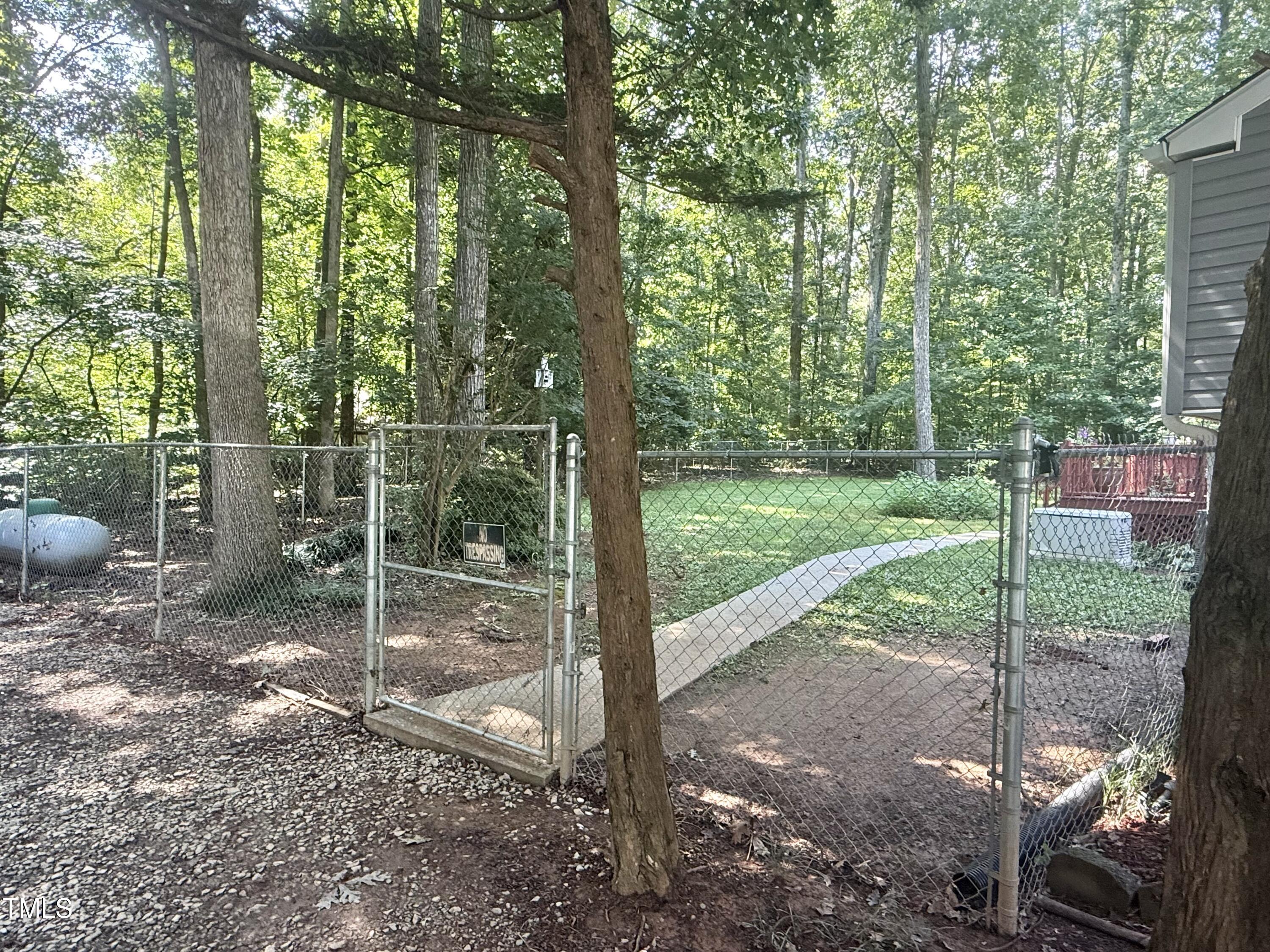 192 Misty Hollow Road Timberlake, NC 27583 - Photo 38 of 43 a garden view with a space