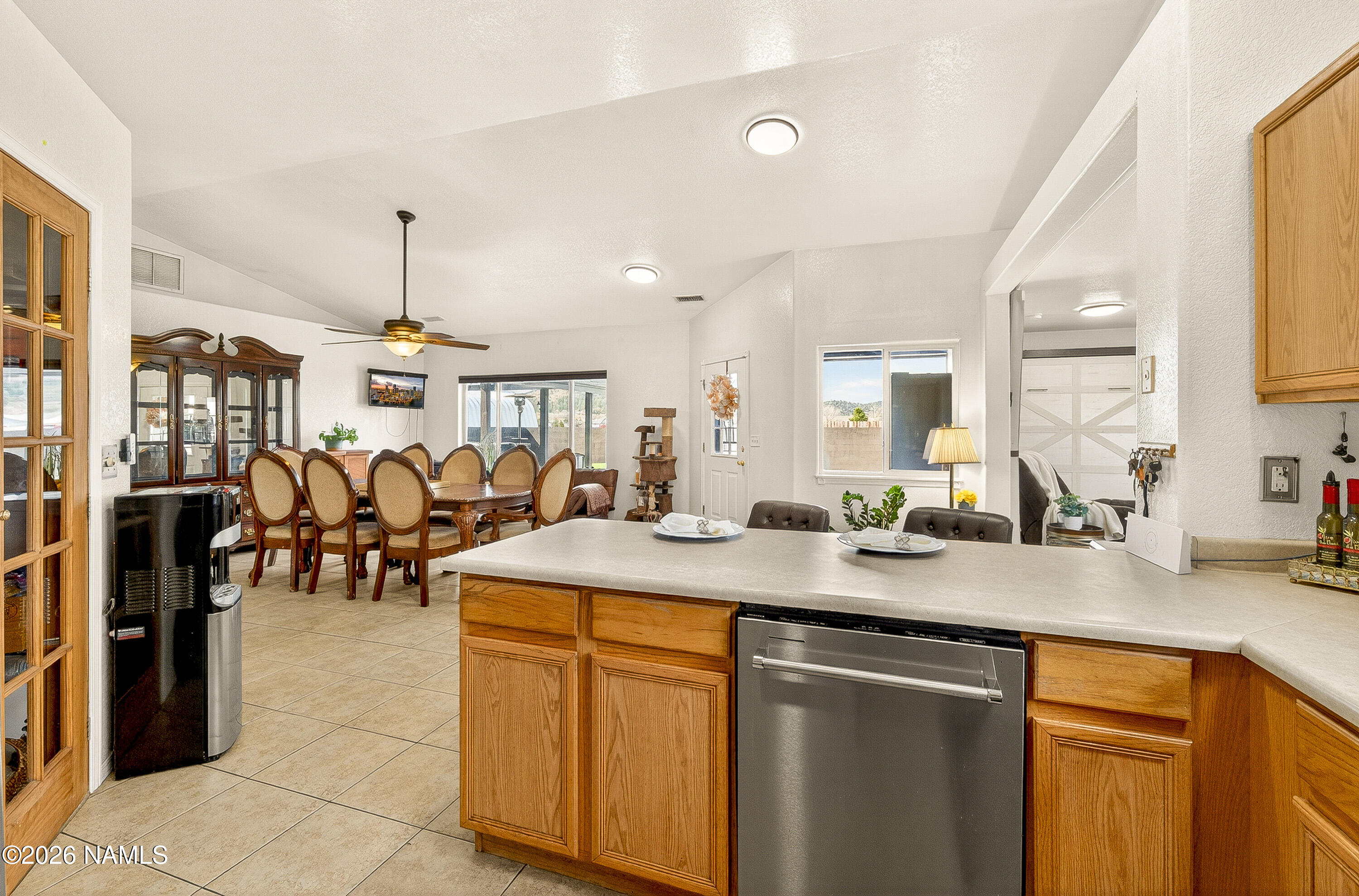 7725 Alma Road Flagstaff, AZ 86004 - Photo 8 of 38 a kitchen with lots of counter top space