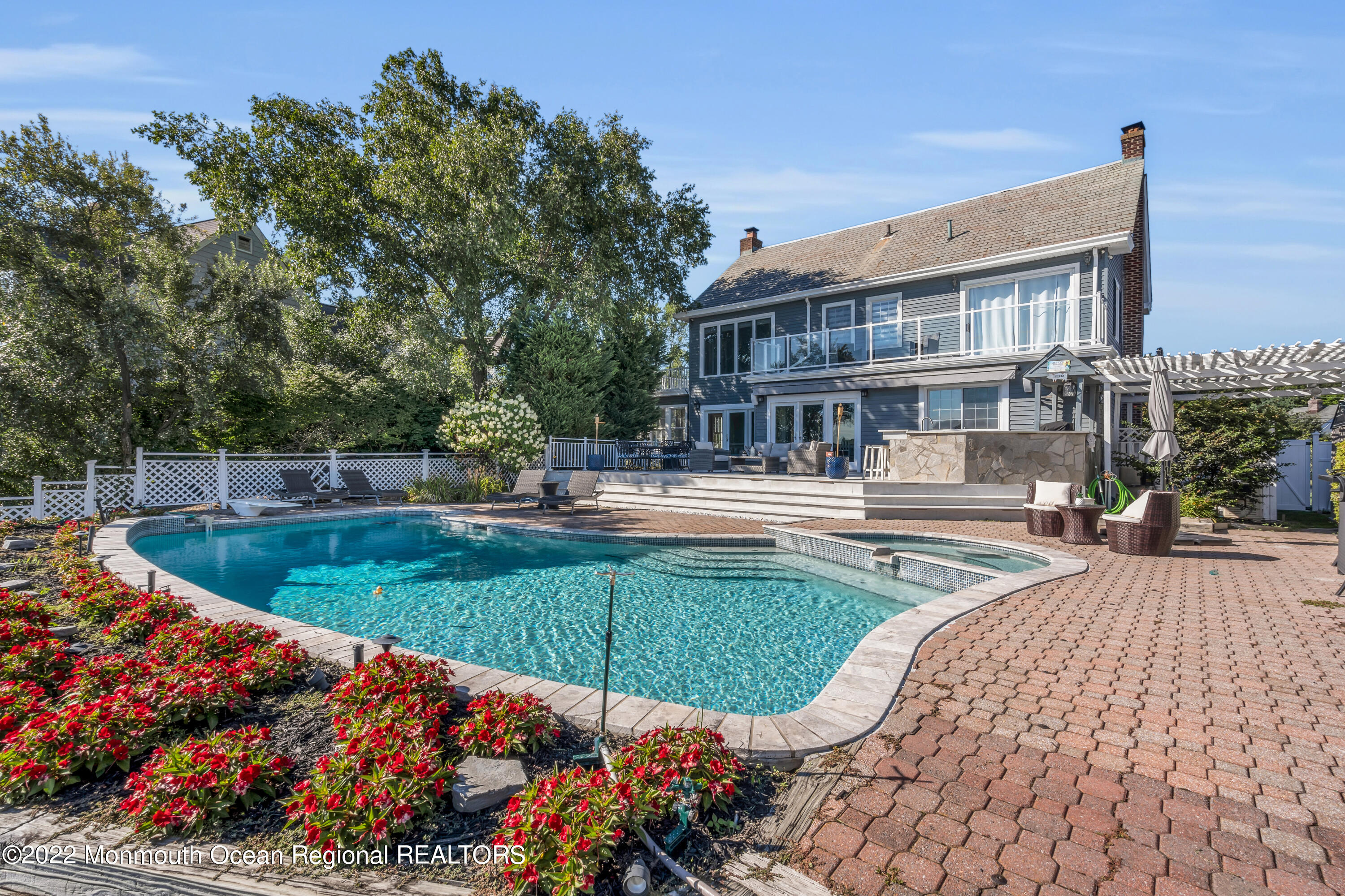 18 Brooks Road Toms River, NJ 08753 - Photo 43 of 53 a view of a swimming pool with a patio