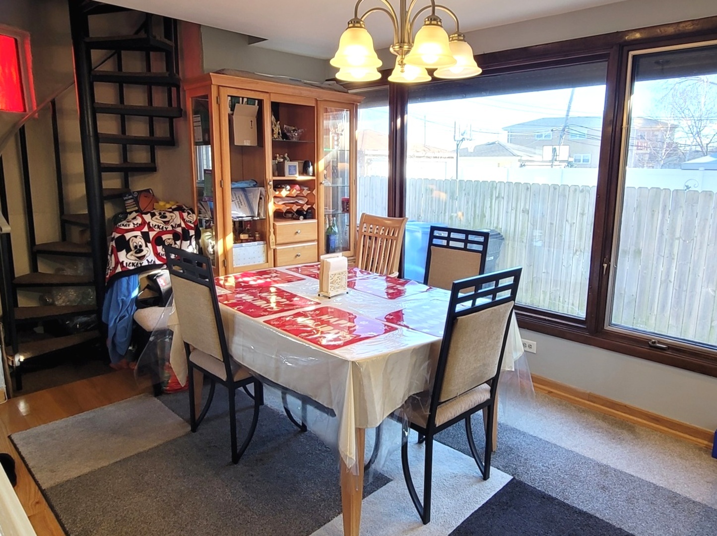 7432 West Gregory Street Chicago, IL 60656 - Photo 14 of 55 a view of a dining room with furniture window and outside view