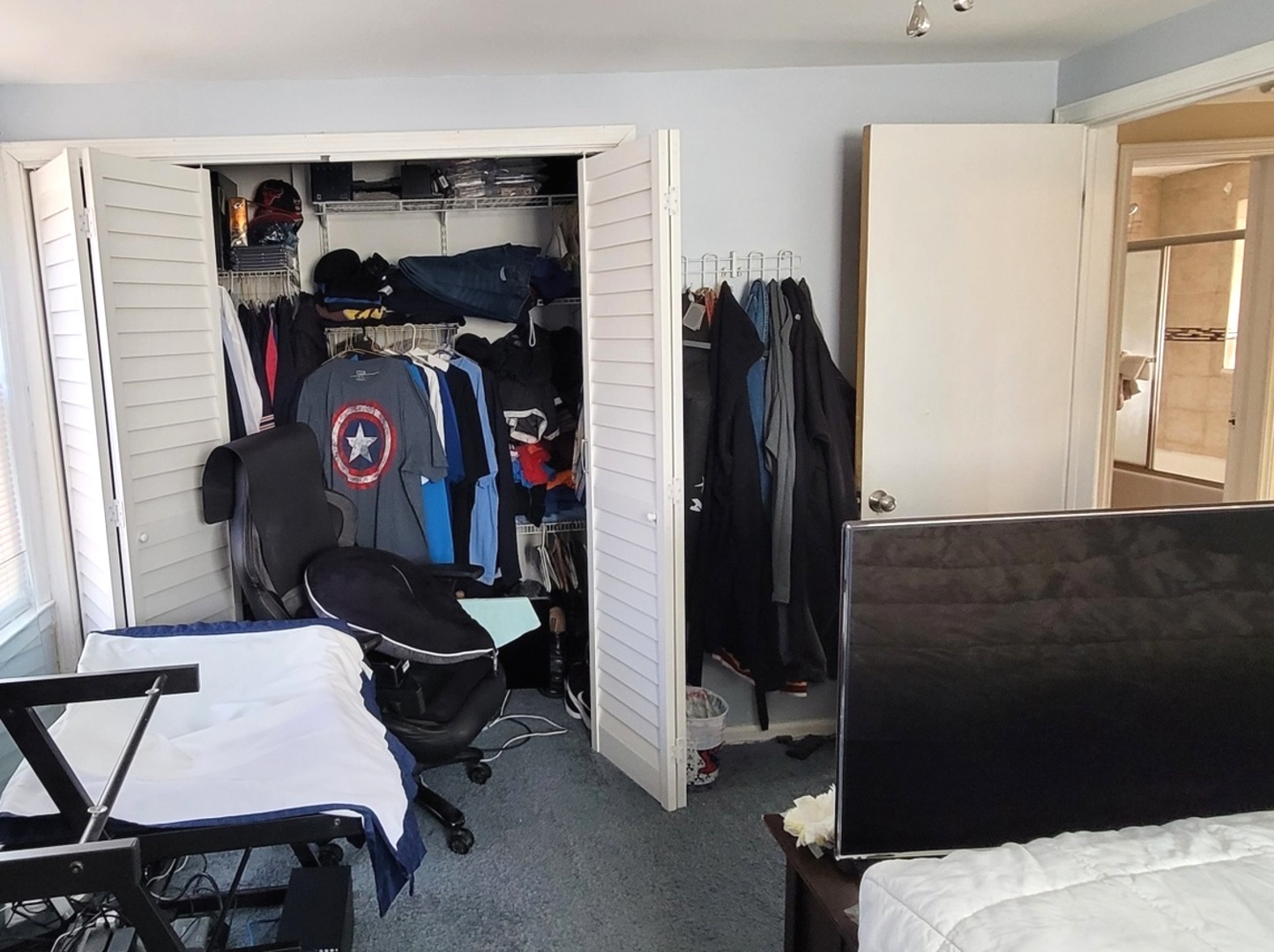 7432 West Gregory Street Chicago, IL 60656 - Photo 35 of 55 a bedroom with a bed and a closet