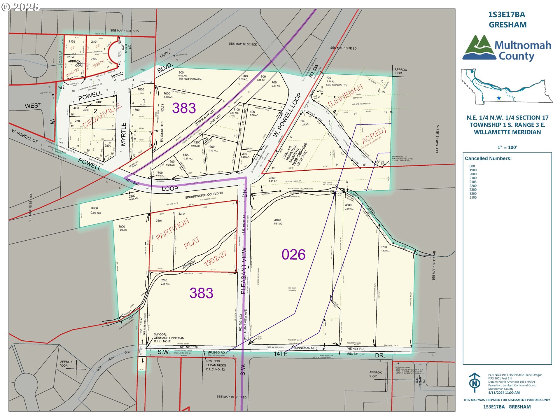0 West Powell Loop Gresham, OR 97030 - Photo 6 of 20 a view of a room with wooden floor and windows