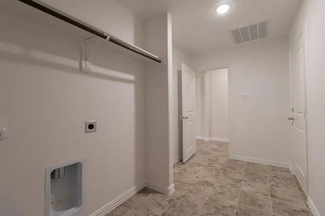 a view of empty room