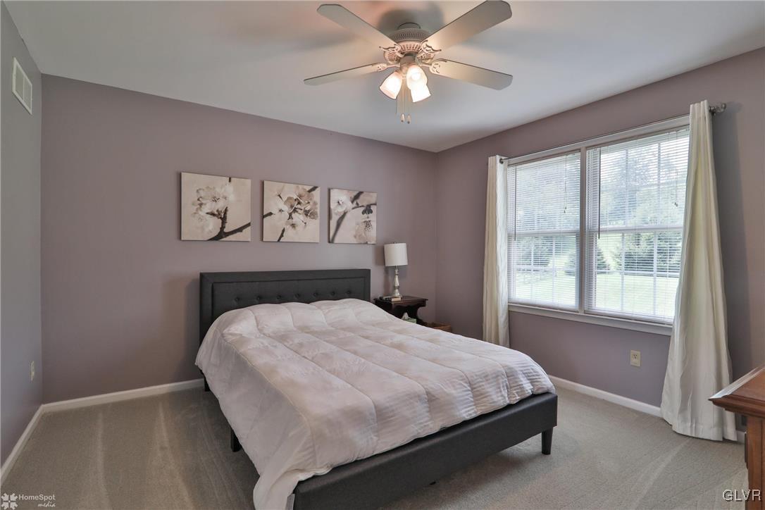 115 Kichline Road Hellertown, PA 18055 - Photo 24 of 45 a bedroom with a bed and a window
