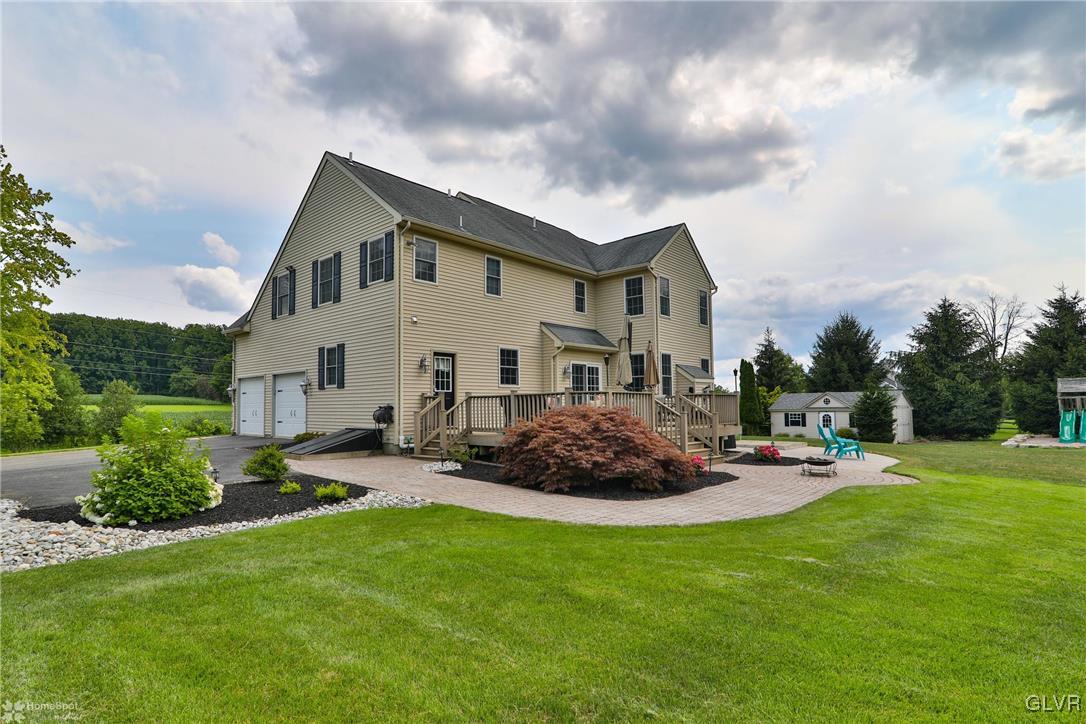 115 Kichline Road Hellertown, PA 18055 - Photo 39 of 45 a view of a house with backyard and sitting area