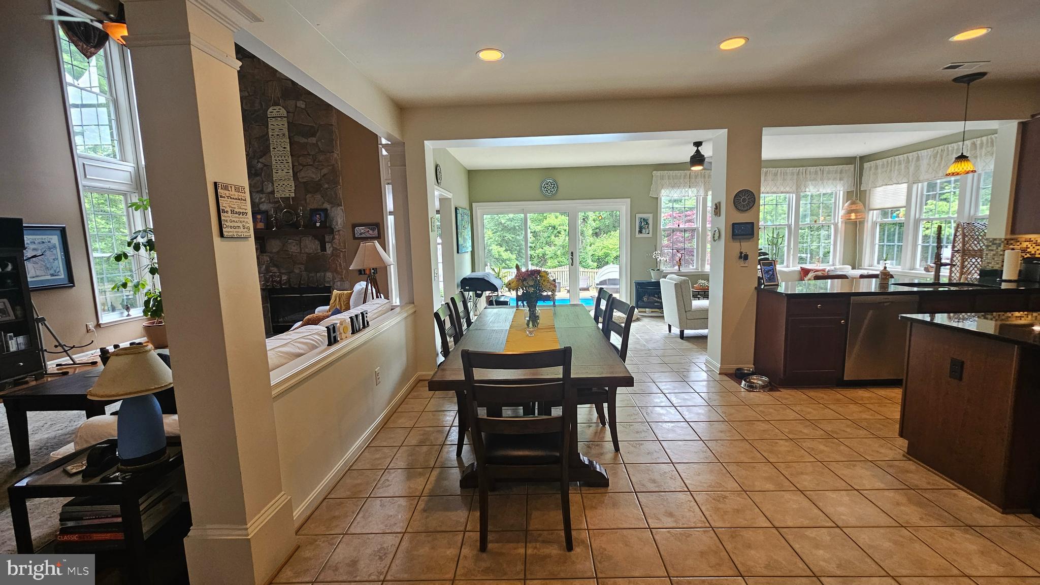 6107 Traceys Overlook Road Tracys Landing, MD 20779 - Photo 4 of 67 a view of a dining room with furniture window and outside view