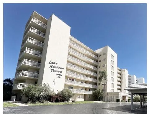 a front view of a building