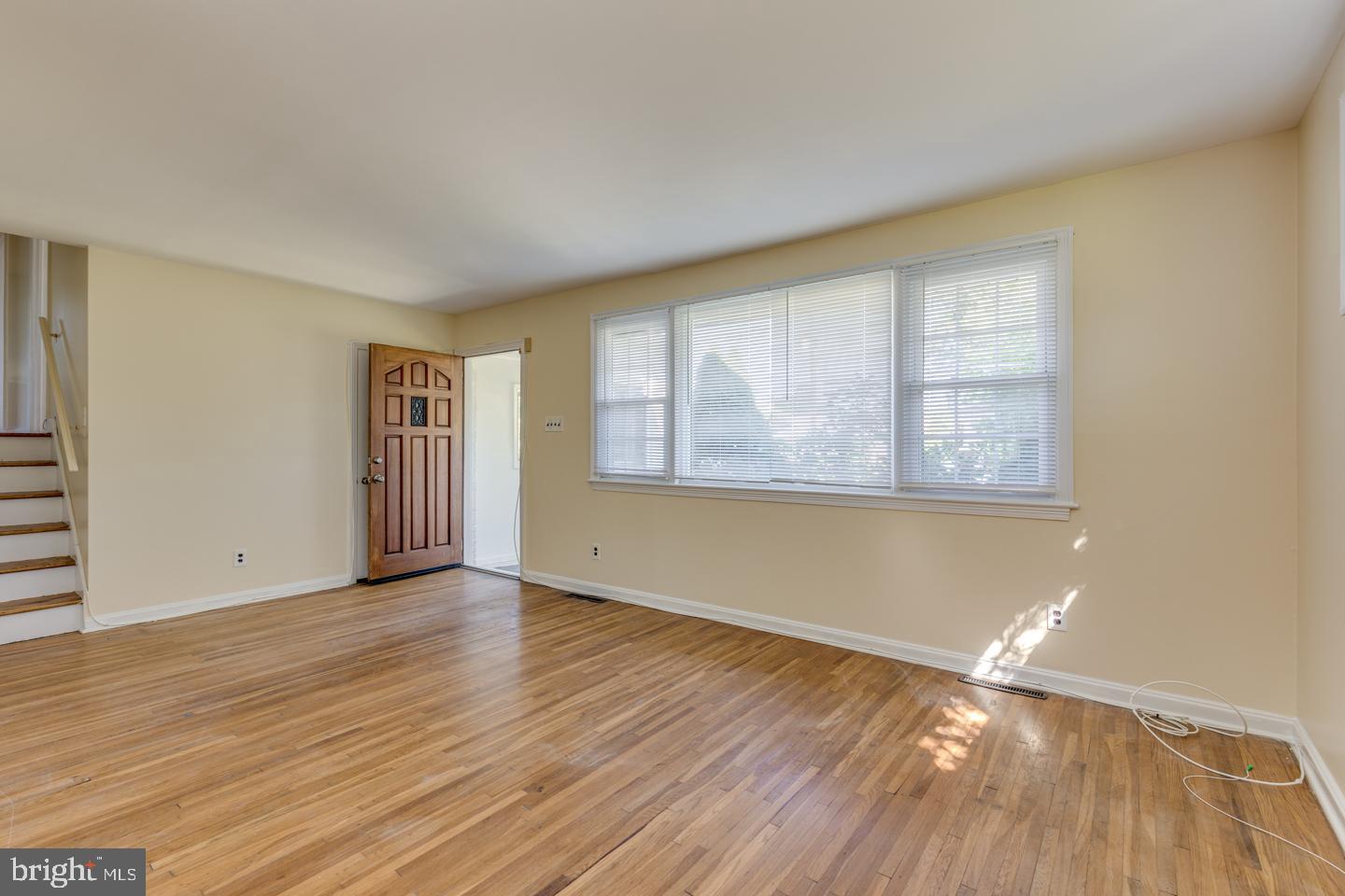 115 North Brookfield Road Cherry Hill, NJ 08034 - Photo 9 of 28 Living Room, original hardwood floors