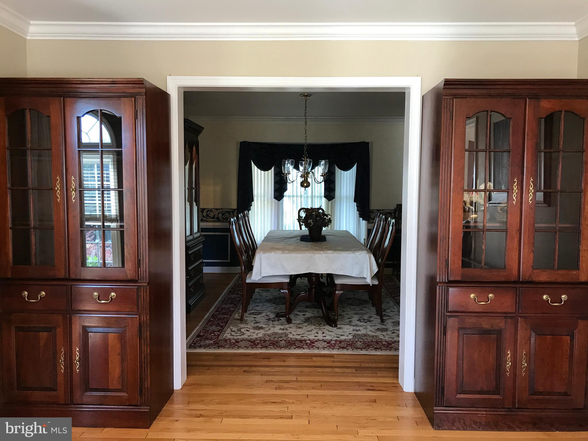 17000 Spates Hill Road Poolesville, MD 20837 - Photo 11 of 45 View from Living Room into Dining Room