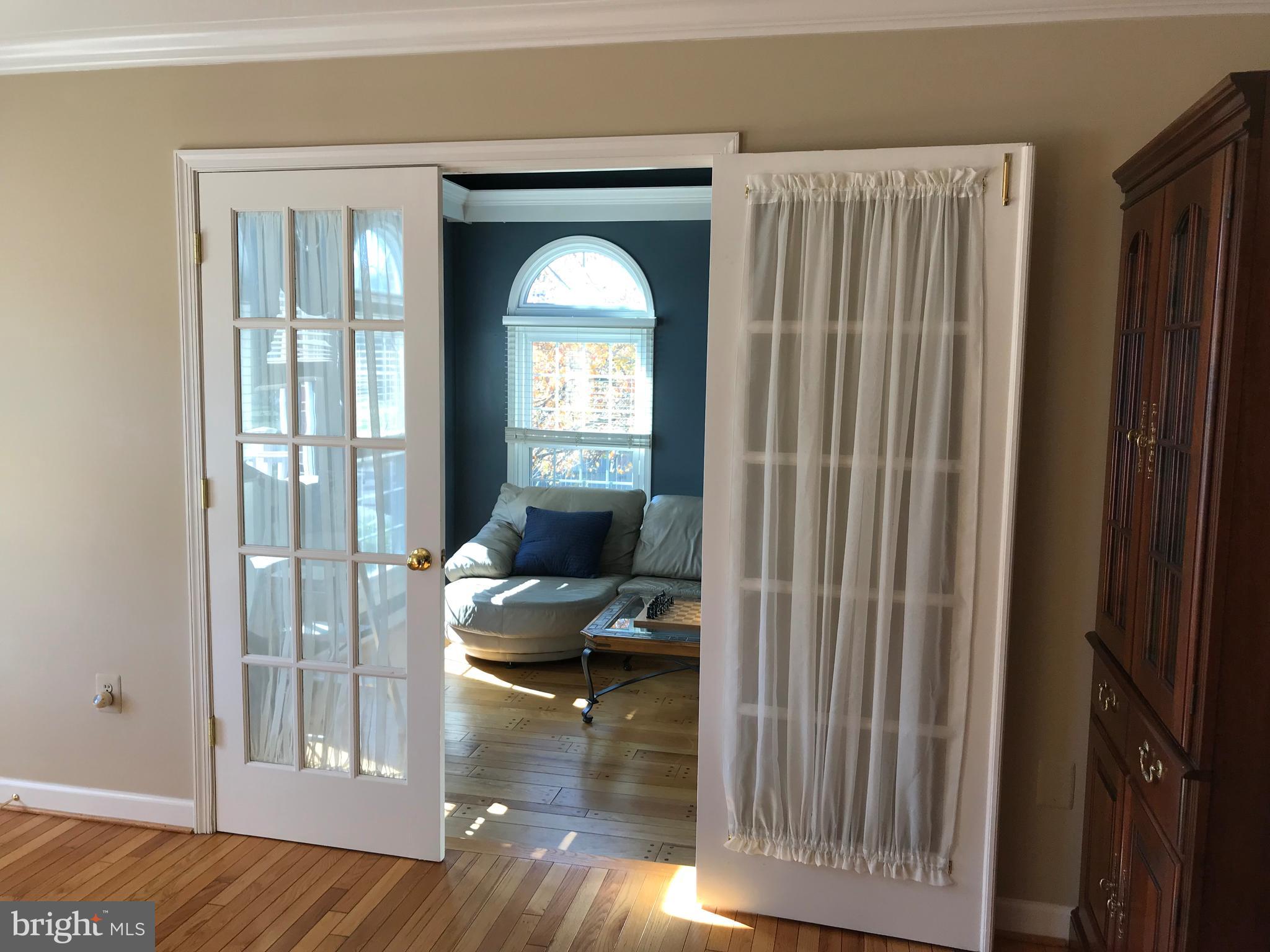 17000 Spates Hill Road Poolesville, MD 20837 - Photo 14 of 45 View from Living Room to Magnificent Sun Room