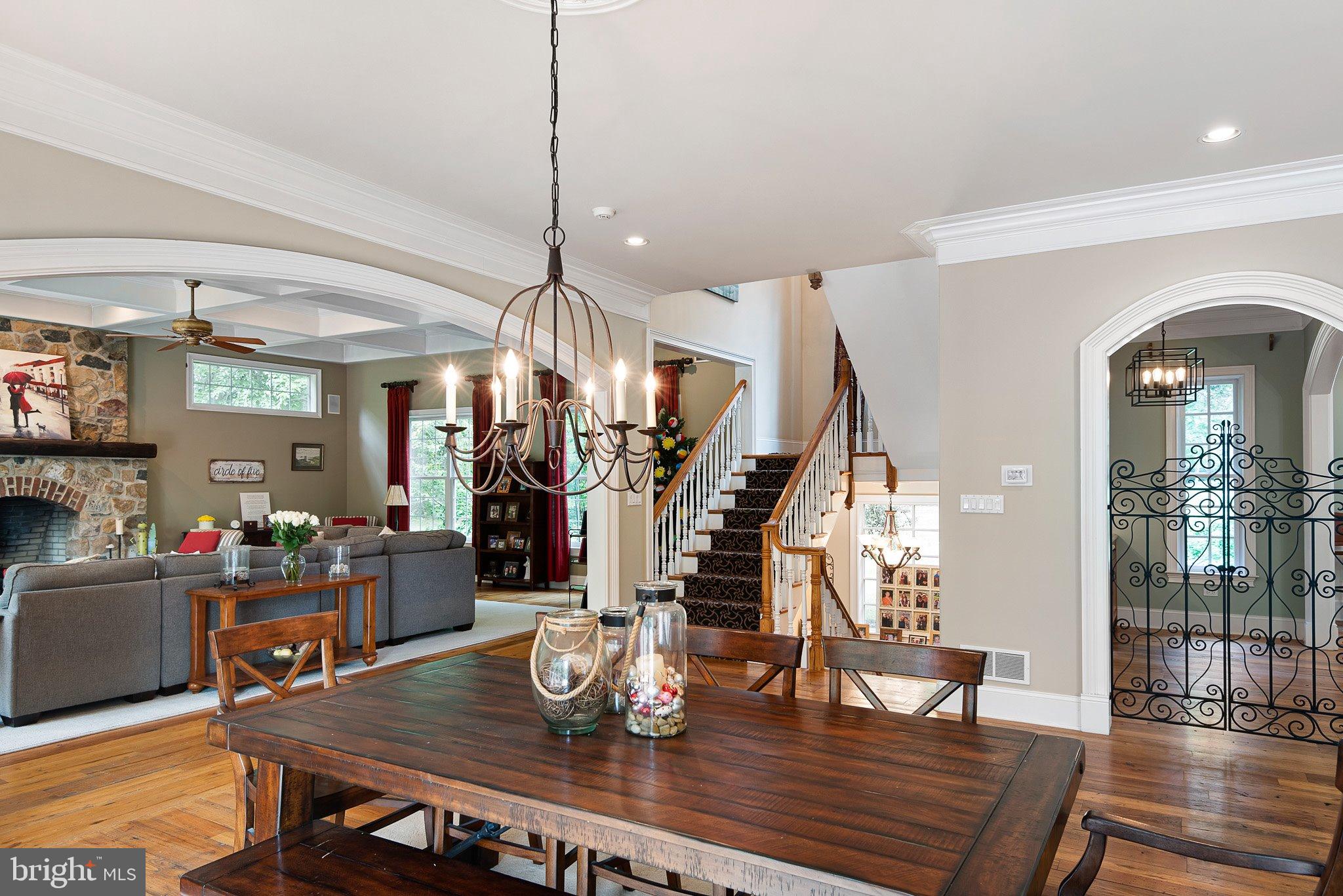 104 Timber Ridge Lane Chadds Ford, PA 19317 - Photo 13 of 65 a view of a dining room with furniture and wooden floor