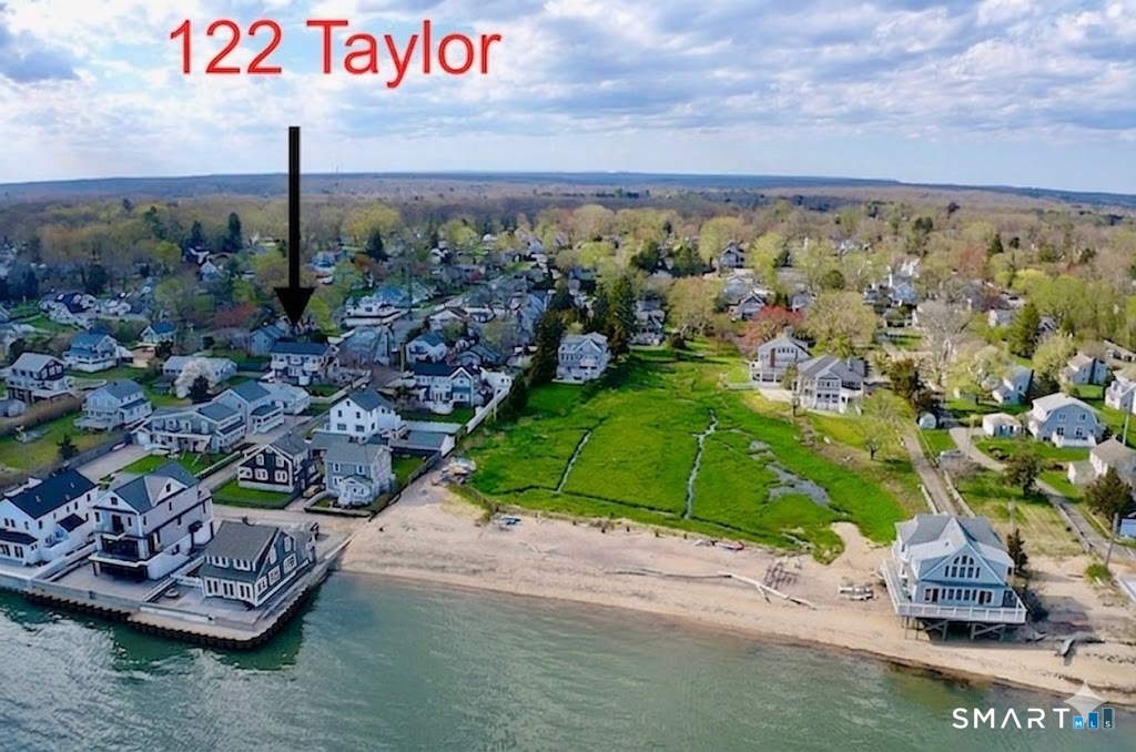 122 Taylor Avenue Madison, CT 06443 - Photo 2 of 28 This photo shows the proximity of the house to the private Assoc Beach.