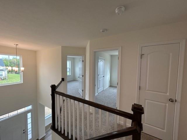 116 Fox Water Trail Beaver, PA 15009 - Photo 39 of 45 a view of a hallway with staircase
