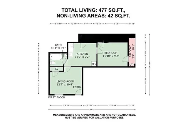 $1,100 | 1502 North Derbigny Street, New Orleans, LA 70116