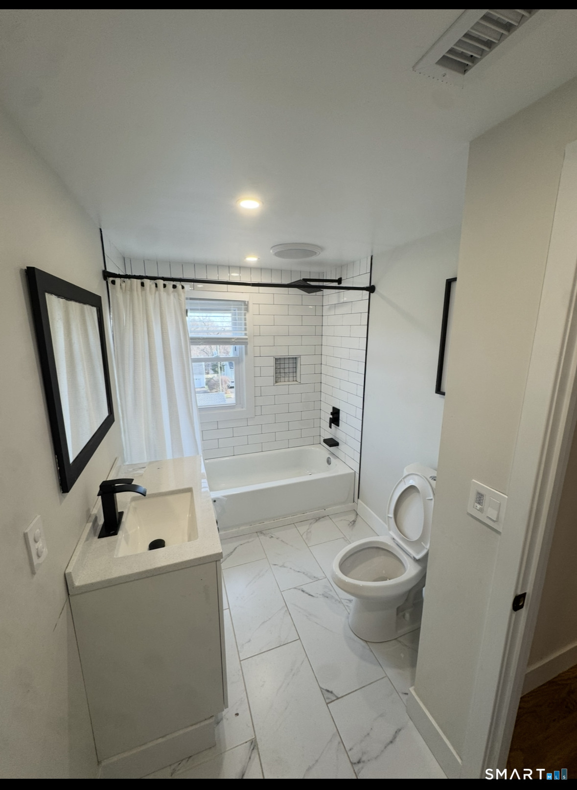 35 Knapps Highway Fairfield, CT 06825 - Photo 17 of 21 a bathroom with a sink toilet and shower