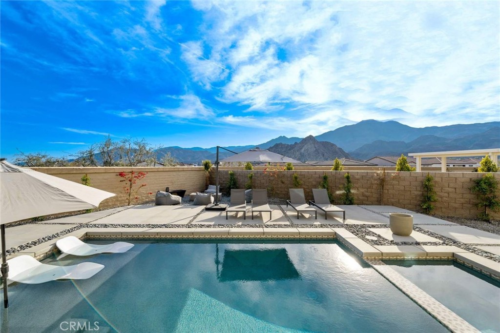 80467 Old Ranch Trail South La Quinta, CA 92253 - Photo 33 of 55 a view of a terrace with chairs