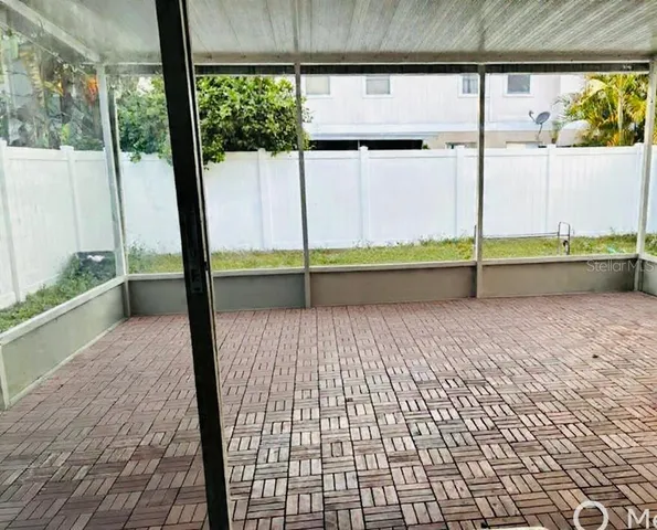 a view of sky from window